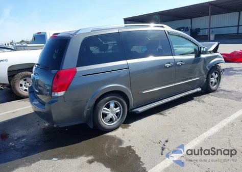 2007 Nissan Quest 3.5 S from USA, damaged, VIN 5N1BV28U67N116034